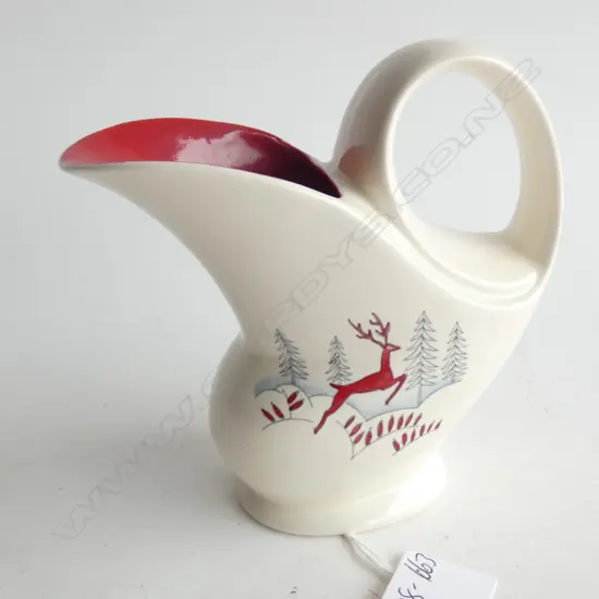 A Crown Devon Stockholm jug